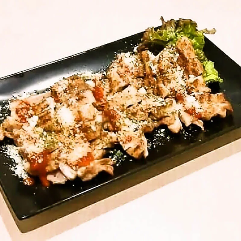 トップページに表示するインスタ風最新記事グリッド用の、チキンステーキ